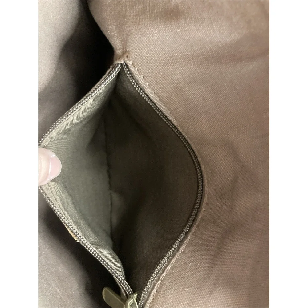 Vtg Italian‎ Leather Messenger Bag Crossbody Purse Commuter Handmade in Italy
